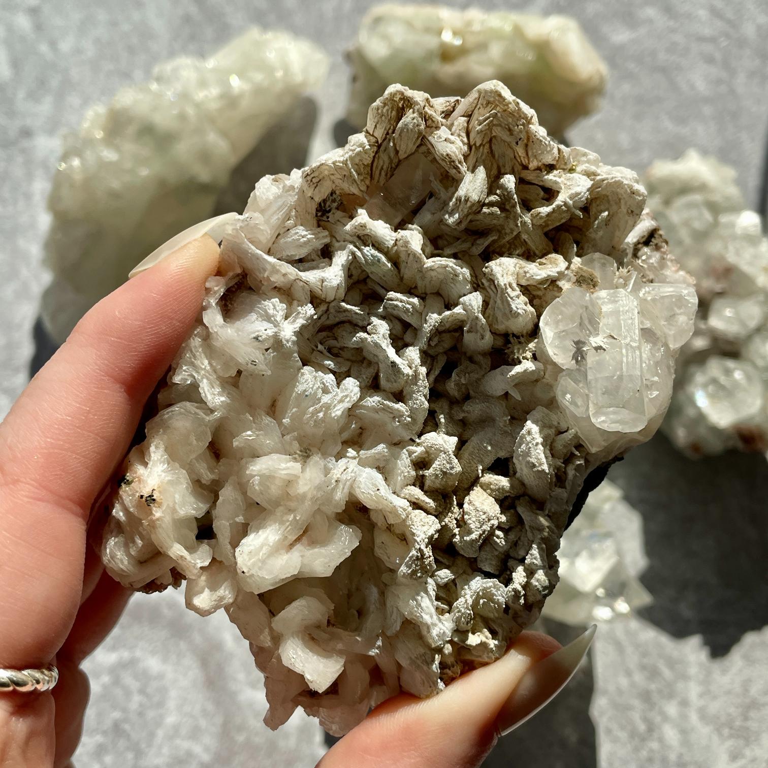 Apophyllite Cluster Box 09 Apophyllite Cluster Box 09